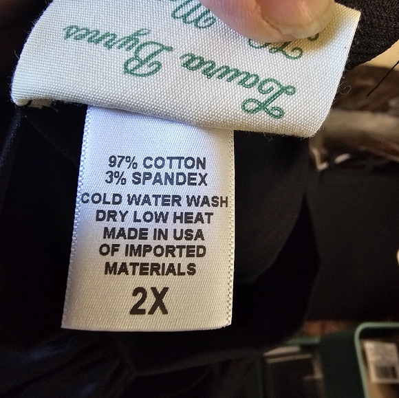 Pinup Girl Clothing Bella Swing Skirt In Gold and Black 2X - Picture 3 of 6